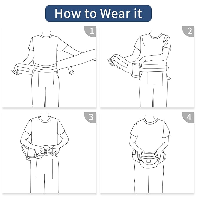 Baby Carrier with Hip Seat, Newborn to Toddler, Adjustable Extended, Ergonomic M Position Baby Carrier with Multiple Pockets 7-40lbsfor dad and mom, Grey