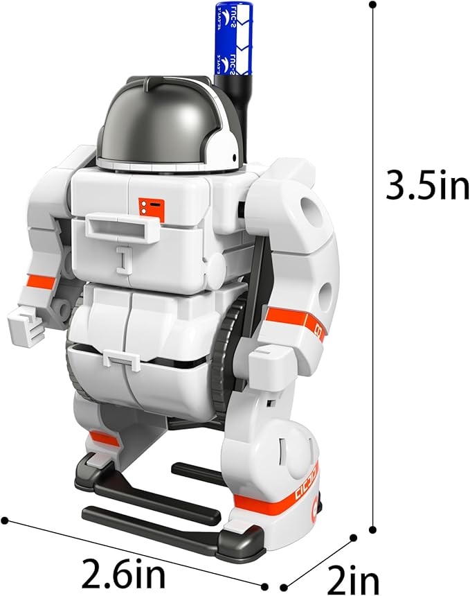 Lucky Doug STEM Projects for Kids Age 8-12, 6-in-1 STEM Solar Robot Kit Space Toys Birthday for Boys Girls Kids Teen 8 9 10 11 12 13 Years Old, Science Kits for Boys