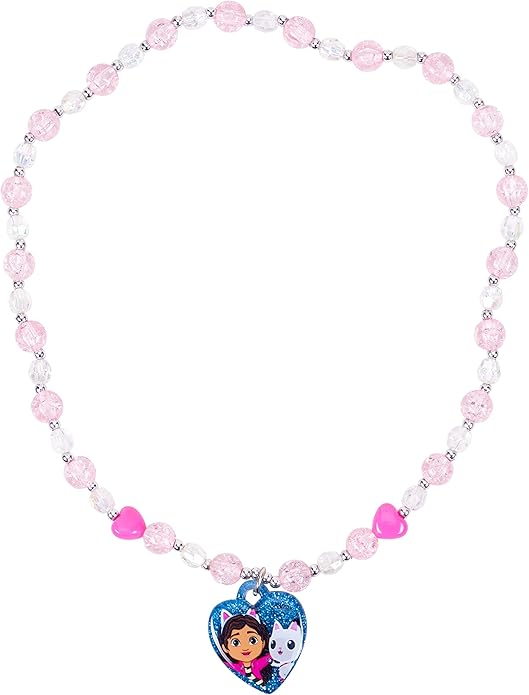 LUV HER Headbands for Girls - Kids Jewelry for Girls - Dress Up Set All in one Giftable Box - Headband - Play Jewelry Set - 4pc (Toddler Headband, Necklace, Dress Up Bracelet, Ring) Ages 3+