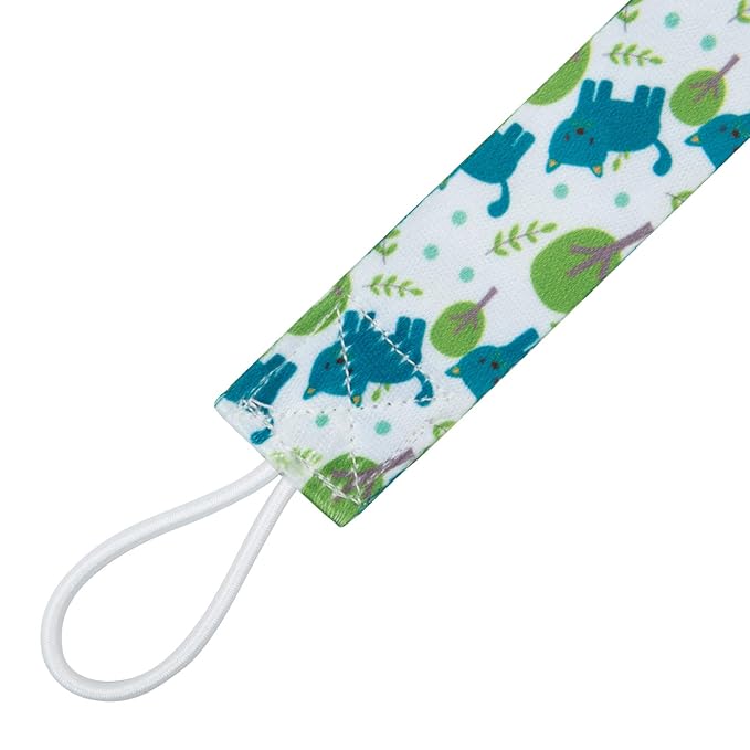 Babygoal Animal Pacifier Clips, 6 Pack Binky Paci Holder and Leash for Boys and Girls Fits for Most Pacifier, Binkie Styles & Baby Teethers & Toys and Gift 6PB04