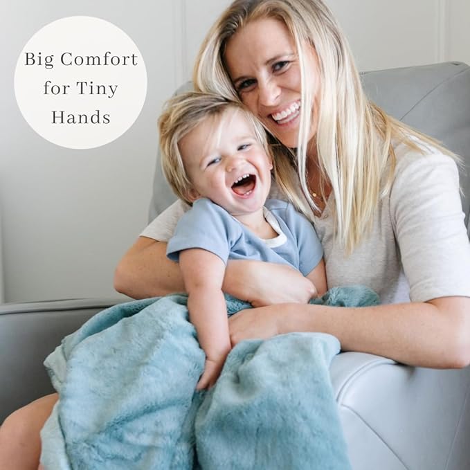 SARANONI Receiving Blankets for Babies Super Soft Boutique Quality Lush Luxury (Dew, Receiving 40" x 30”)