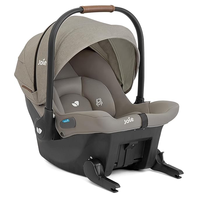 Joie Kava 3-in-1 Stroller and Mint Latch Car Seat Travel System with Reversible Seat, All-Wheel Suspension, and Flex in-Seat Comfort (Dove)