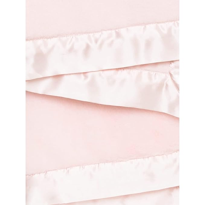 Little Giraffe Posh Mink Baby Blanket 29" x 35", Pink