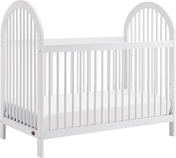 Soho Baby Everlee 3-in-1 Island Crib, Whitewash