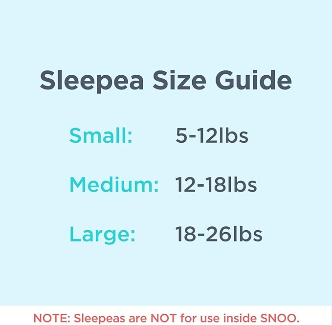 Happiest Baby SNOO Sleep Sack - 100% Organic Cotton Baby Swaddle Blanket - Doctor Designed Promotes Healthy Hip Development (Ivory Strawberries, Medium)