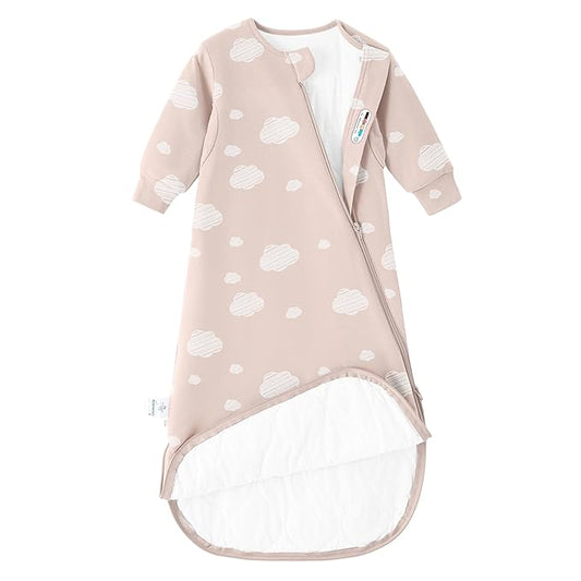 Unisex Sleeping Bag for Babies and Toddlers 1.0 Tog Sleep Sack 18-36Months, Baby Sleep Sack, Newborn Sleep Sack, Wearable Blanket Baby, One Piece with Sleeves, Gifts for Baby, Pink