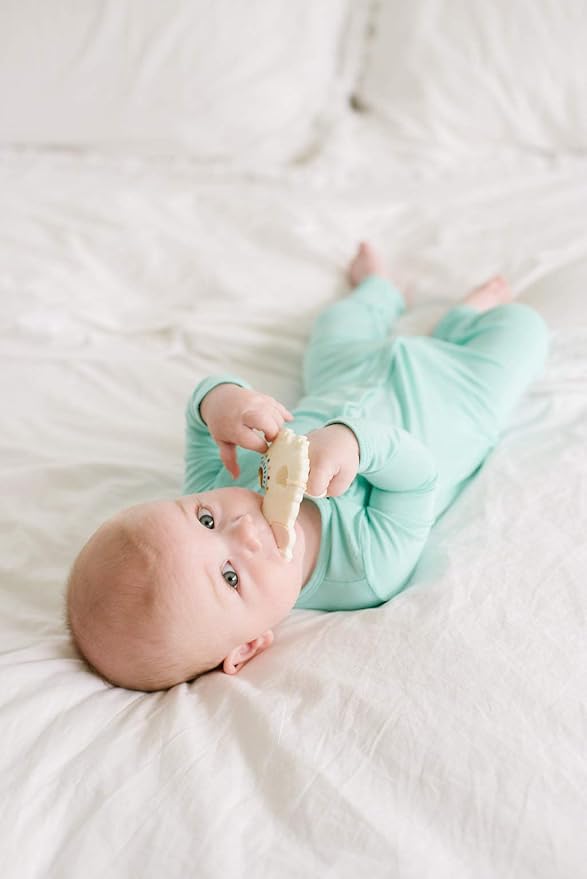 Loulou Lollipop Silicone Teether for Teething Baby Boy and Girl - Llama