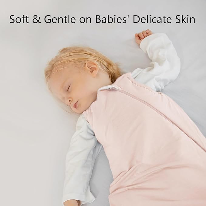 Rayon Made from Bamboo Sleep Sack 24-36 Months 1.0 Tog Ultra Soft Baby Wearable Blanket Toddler Sleep Sack 2t-3t for Babies Unisex 2-Way Zipper 3t Baby Sleeping Bag Extra Large Long XXL
