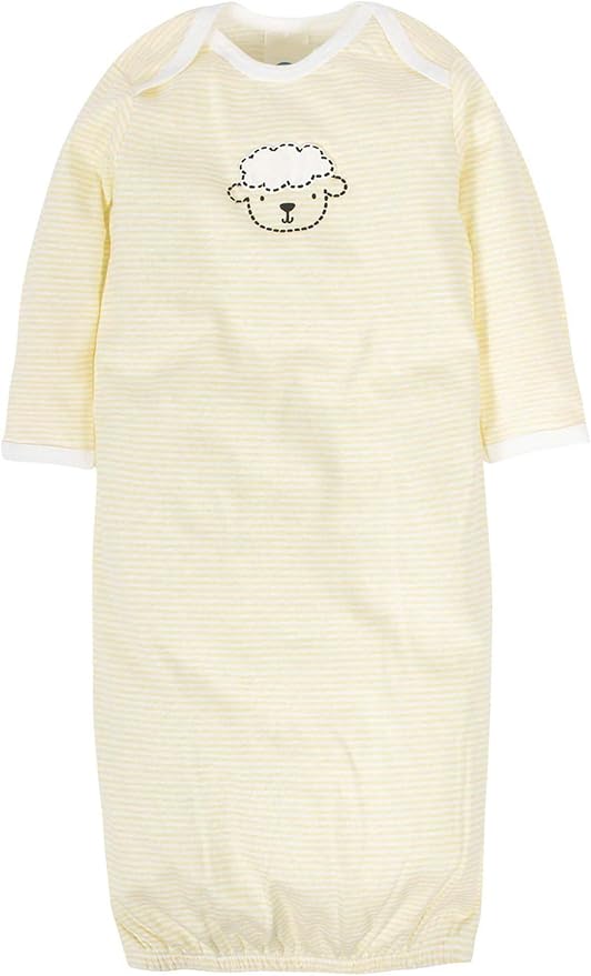 Gerber unisex-baby Baby Boy and Girls 4-pack Sleeper Gown