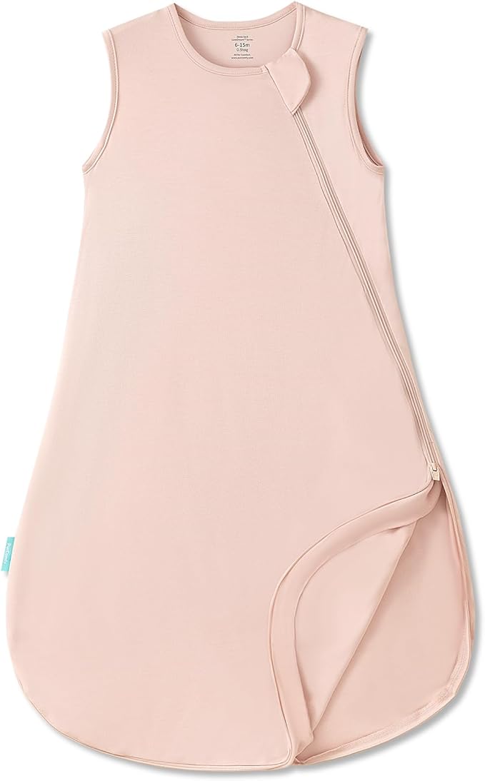 Supersoft Sleep Sack 0.5 TOG, Premium Bamboo Viscose Sleeping Bag Thin Baby Wearable Blanket 2-Way Zipper Sleep Sack