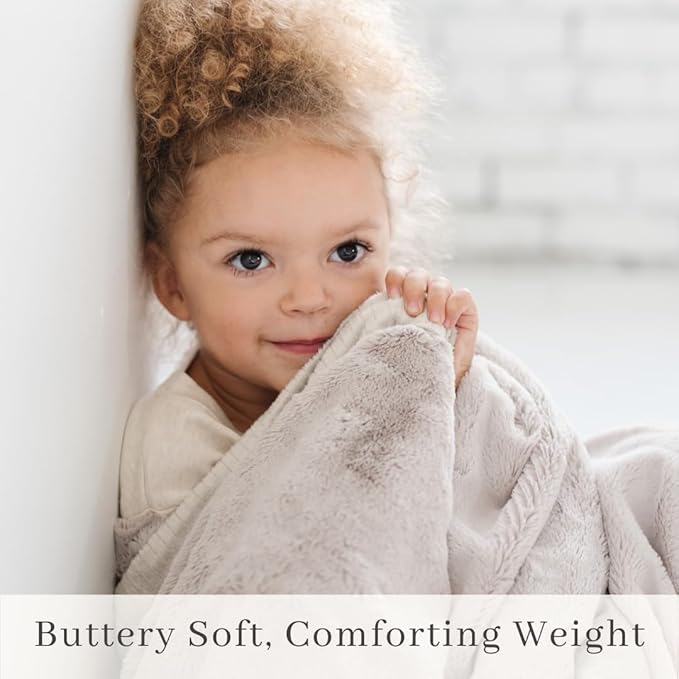 SARANONI Receiving Blankets for Babies Super Soft Boutique Quality Lush Luxury Baby Blanket (Feather, Receiving Blanket 40" x 30")