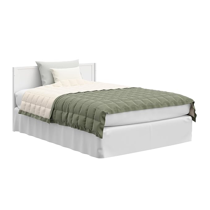 Graco Theo 5-in-1 Convertible Crib & Changer (White) GREENGUARD Gold Certified, Converts to Daybed, Toddler Bed, Full Size Bed, Fits Standard Full-Size Crib Mattress, Adjustable Mattress Height