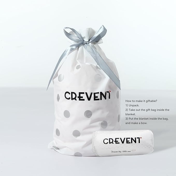 CREVENT Cozy Plush Baby Security Blanket, Loveys for Baby Girls and Boys, Birthday (Lion)