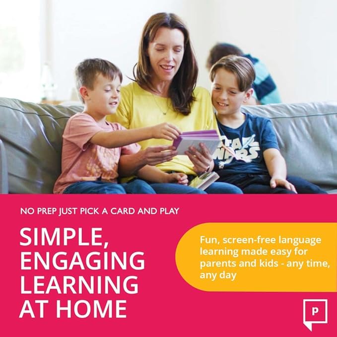 Picture My Picture Language Flash Card Library – Speech Therapy Tool for Vocabulary, Communication & Thinking, Scratch-Resistant with Activity Guide, Suitable for Education, ESL & ABA – Set of 320