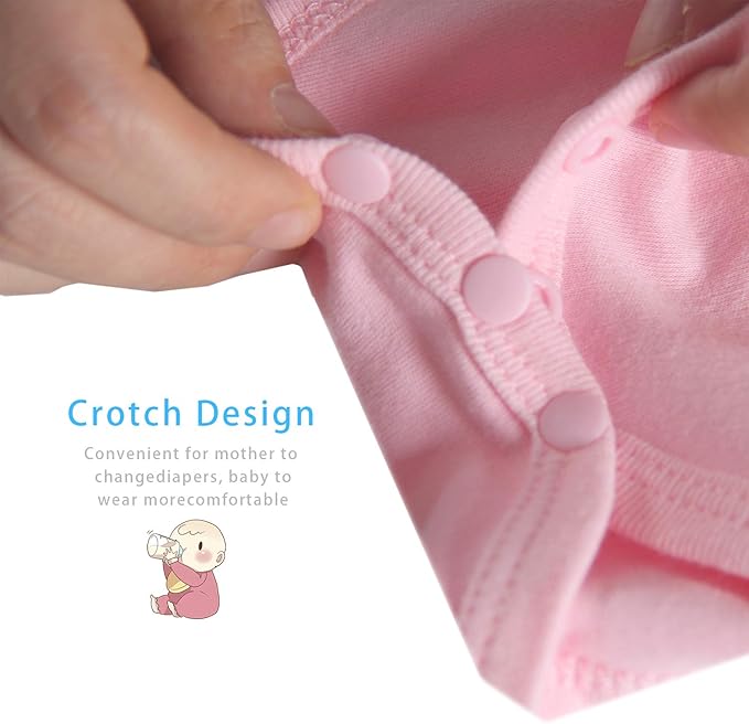 YSCULBUTOL Baby Twins Bodysuits Best Friends Forever Baby Clothes Set with Bibs Girl Outfit with hat