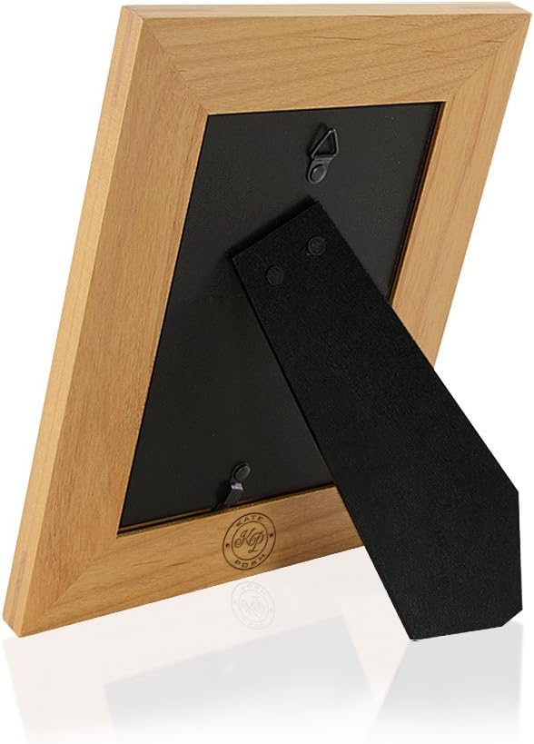 KATE POSH - Twice The Smiles, Twice The Love, Twice The Blessings from Above - Engraved Natural Wood Picture Frame - Twins Photo Frame, Twins Gifts for Babies, Twins Gifts for mom (4x6-Vertical)