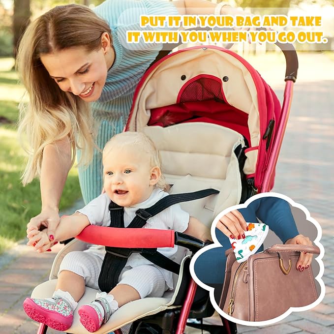20 Pcs Baby Boy Pee Shield Cover,Pee Covers Baby Boy Pee Cap, Reusable Pee Shield for Baby Boy Water Absorption Diaper Changing Accessory for Boys Newborn Birthday Gift (Dinosaur)