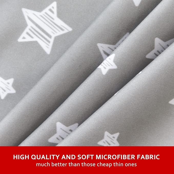 Mini Portable Crib Sheets 4 Pack for Boys or Girls (38" X 24"), Compatible with Dream on Me, Delta Porta Crib and Arms Reach Ideal Cosleeper, Grey