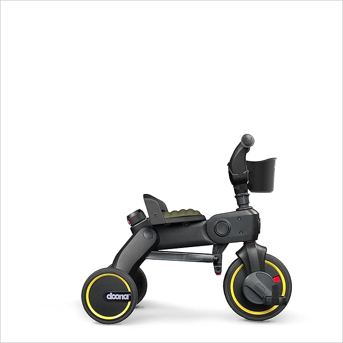 Doona Liki Trike S3, Desert Green - 5-in-1 Compact, Foldable Tricycle - Suitable for Toddlers 10 to 36 Months