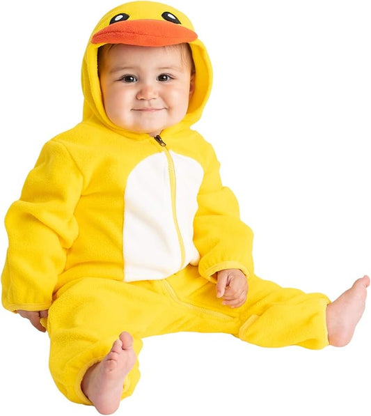 Cuddle Club Fleece Baby Bunting Bodysuit with Hood, Convertible Mittens & Booties, Car Seat Friendly, Soft & Warm, Easy Zip