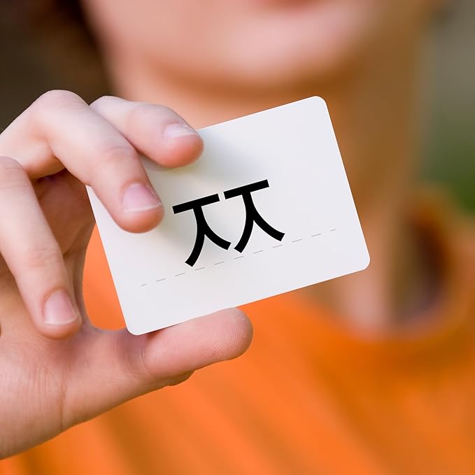 CARDDIA | Korean Alphabet - Hangul Flashcards | Learn All Consonants & Vowels | Perfect for Self-Study, Beginners & Teachers | Study Korean Language Effectively and Easily