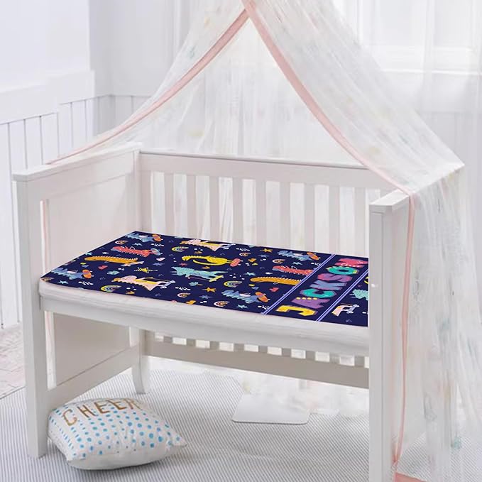 Personalized Dinasour Name Baby Blanket, Custom Cute Alphabet Name Blanket Toddler Boy Soft Flannne Swaddling Blankets Customized Monogram Memorial Gift from Nana for Infant Newborn Shower