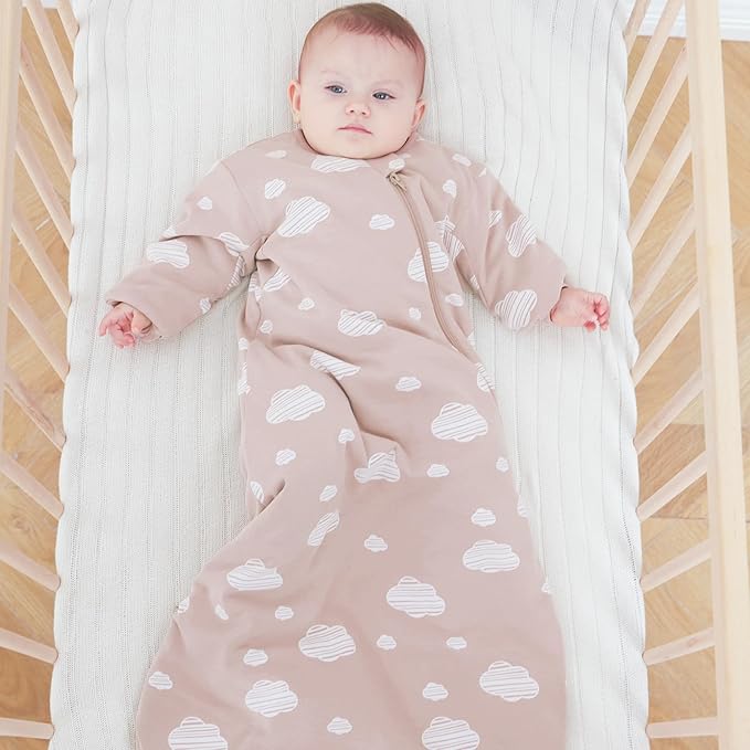 Unisex Sleeping Bag for Babies and Toddlers 1.0 Tog Sleep Sack 18-36Months, Baby Sleep Sack, Newborn Sleep Sack, Wearable Blanket Baby, One Piece with Sleeves, Gifts for Baby, Pink