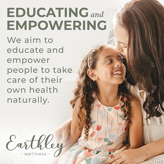 Earthley Wellness Teeth Tamer, Teething Relief for Babies & Kids, Soothes Drooling, Gum Discomfort & Irritability, Organic Herbal Formula, Sugar-Free, Packaging May Vary (1.69 oz, 500 doses)