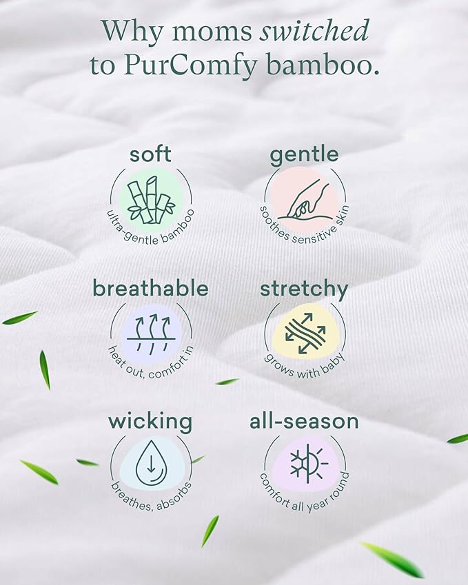 Supersoft Sleep Sack 1.0 TOG, Premium Bamboo Viscose Baby Sleeping Bag 2-Way Zipper Sleep Sack Baby Wearable Blanket