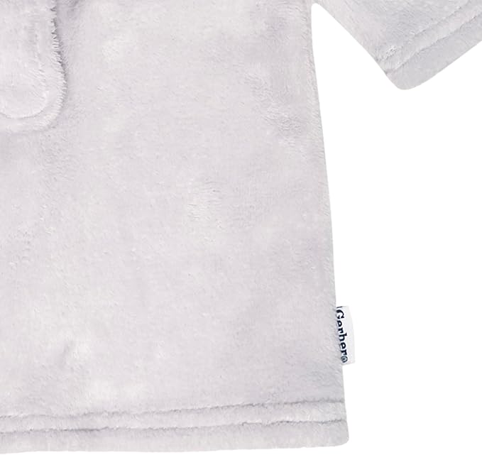 Gerber Unisex Baby Plushy Soft Hooded Animal Character Bathrobe