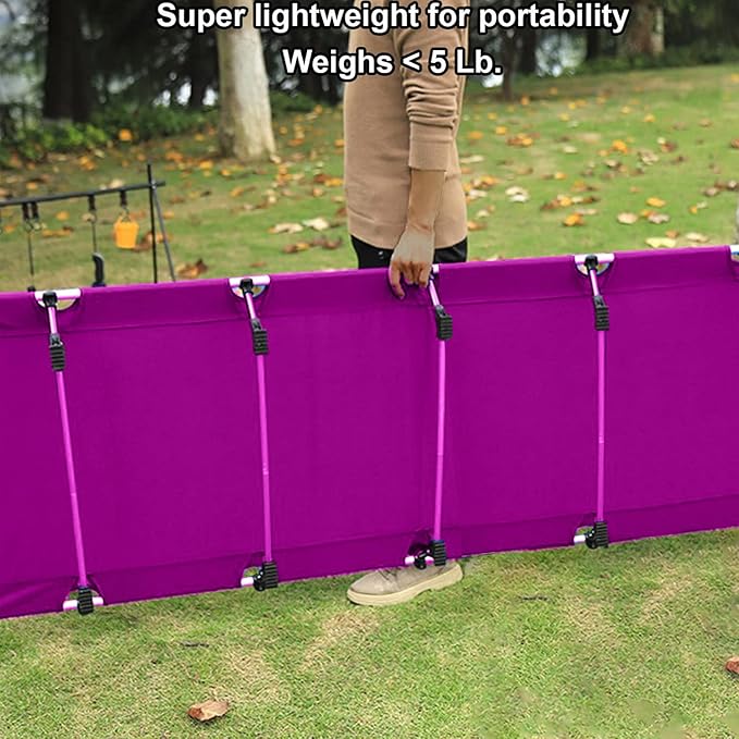 Kids Camping Cot and Toddler Travel Bed | Lightweight and Compact Cots for Sleeping | Portable Folding Cot for Toddler, Kids, Youth and Even Adults (Pink, 69" x 27.5")