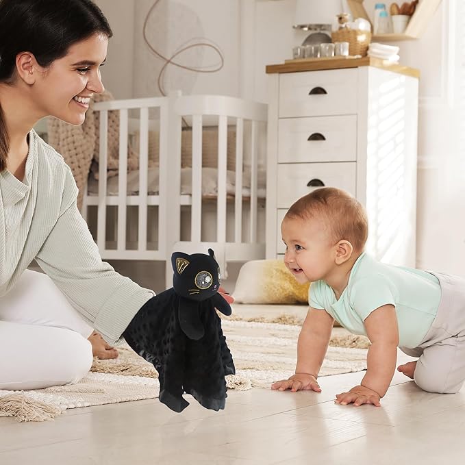 Baby Security Blanket Loveys for Babies Stuffed Animal Snuggle Toy Gifts for Baby Girls and Boys Newborn