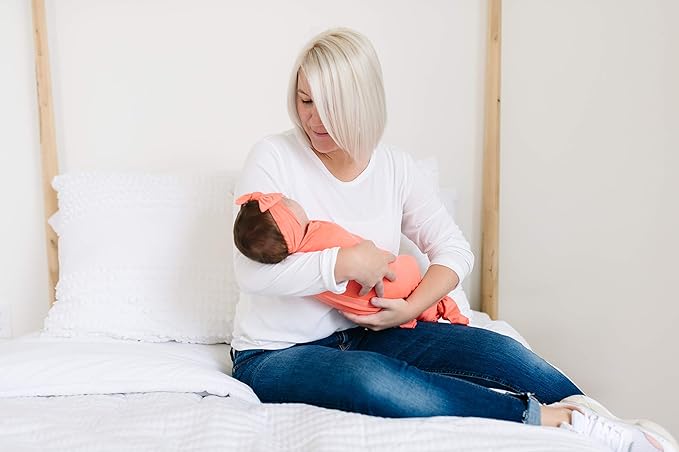 Copper Pearl Baby Swaddle Blanket - Premium Knit Baby Blanket, Large Soft Stretchy Receiving Blankets for Baby Boy and Girl, Swaddles for Newborn, Infant, and Toddler (Stella)