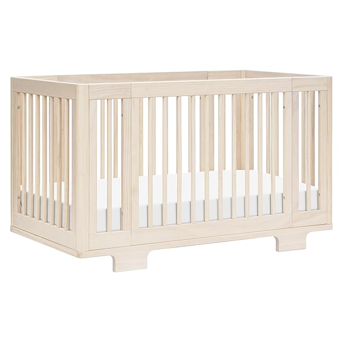 Babyletto Yuzu 8-in-1 Convertible Crib - Conversion Kits Included for Bassinet, Midi Baby Crib Convertible to Toddler Bed, Daybed, Standard & Baby Bed - GREENGUARD Gold Certified - Adjustable Heights