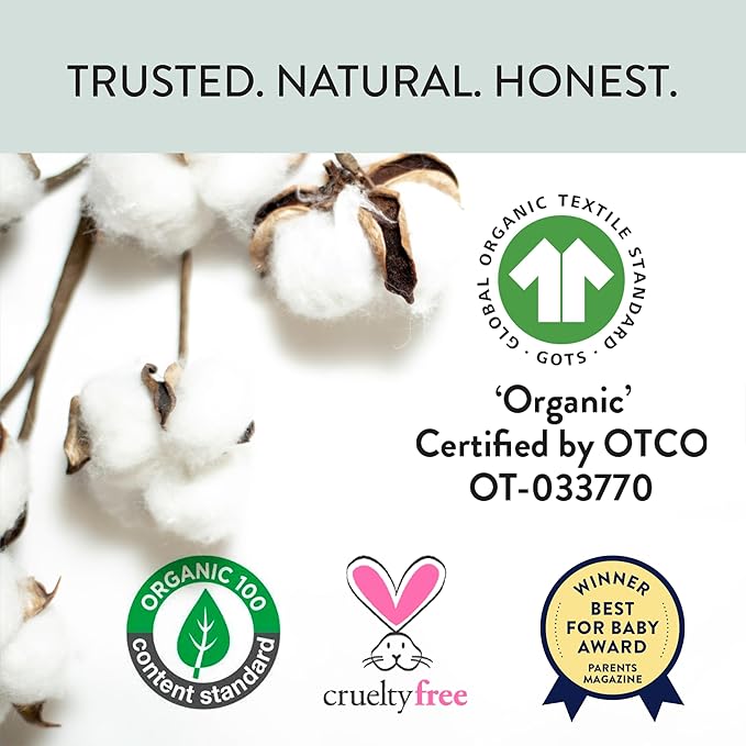 HonestBaby Sleeveless Muscle T-Shirts 100% Organic Cotton for Infant Baby and Toddler Boys, Girls