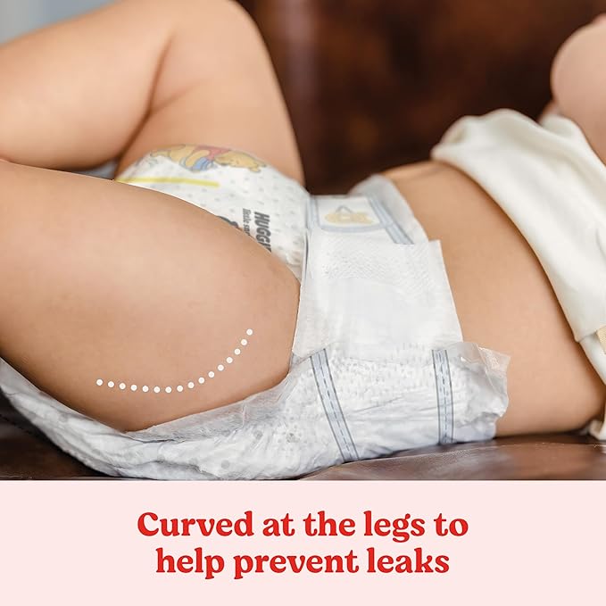 Baby Diapers Size 5 (27+ lbs), 120ct, Huggies Little Snugglers