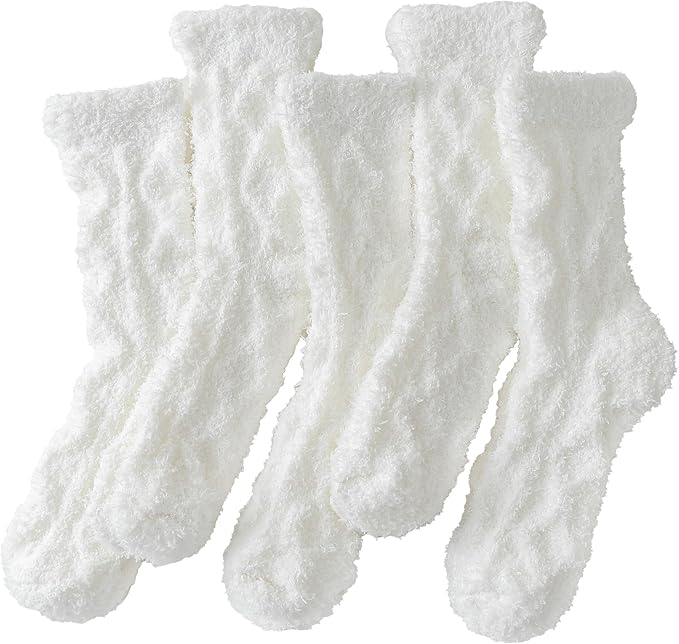 TEHOOK Warm & Cozy Gifts for Women, Fluffy Fuzzy Sock, Plush Sleeping Slipper Socks - Soft Warm Fabric