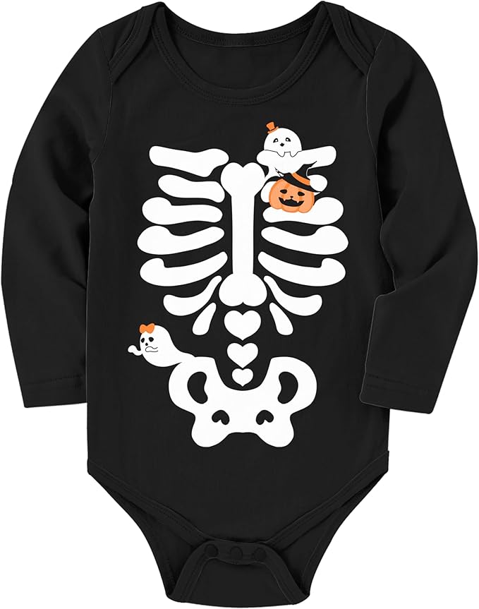 UNIFACO Unisex Baby Funny Saying Outfit Short and Long Sleeve Bodysuits Romper 0-18M