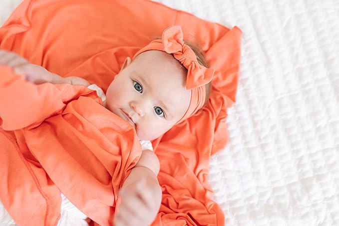Copper Pearl Baby Swaddle Blanket - Premium Knit Baby Blanket, Large Soft Stretchy Receiving Blankets for Baby Boy and Girl, Swaddles for Newborn, Infant, and Toddler (Stella)