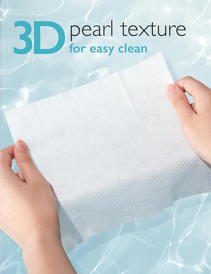 Momcozy Baby Wipes-Extra Large Size Design, 99% Water Based, Unscented & Hypoallergenic, Cleansing & Moisturizing Baby Wipes for Sensitive Skin, 8 Flip-Top Packs (480 Wipes Total)