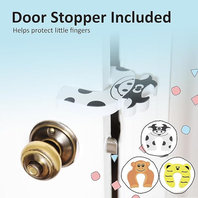 Baby Proofing Edge and Corner Guard Protector Set for Back to School, 20.4 ft Edges & 8 Foam Corners, Furniture and Table Child Baby Proof Bumpers, Pre-Taped Corner Cushions-Coffee Brown