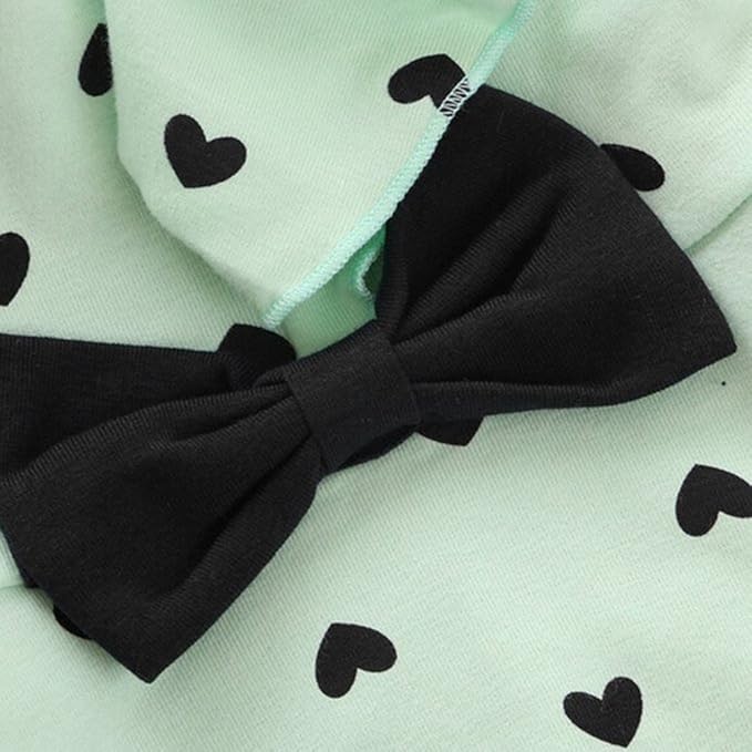 Cute Toddler Baby Girls Clothes Set Long Sleeve T-Shirt and Pants Kids 2pcs Outfits