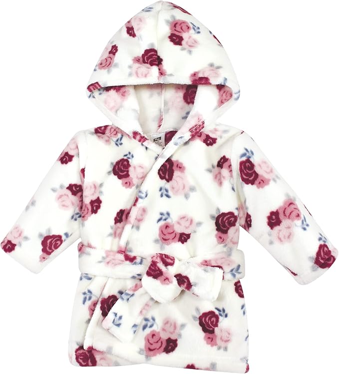 Hudson Baby Unisex Baby Plush Animal Face Bathrobe