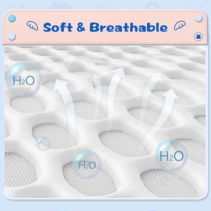 Baby Side Sleeper Weddge Breathable Pillow, Original Down Alternative Pillow for Sleeping