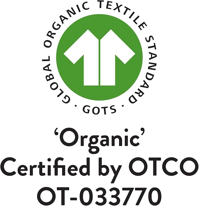 HonestBaby 5-Pack Long Sleeve T Shirts 100% Organic Cotton for Toddler, Little Kids Boys, Girls