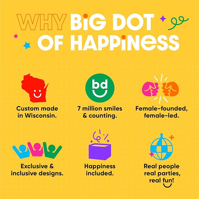 Big Dot of Happiness Funny Wildflowers Baby - Boho Floral Baby Shower Photo Booth Props Kit - 10 Piece