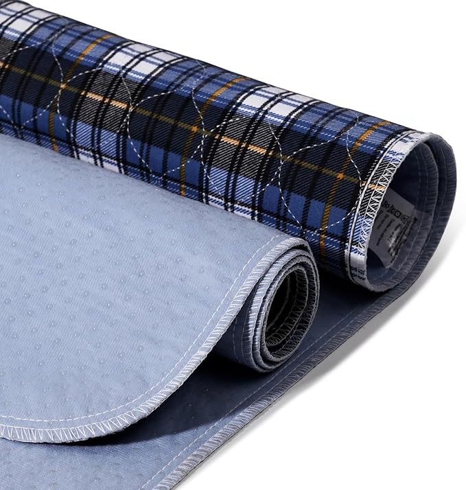 Non-Slip Bed Pads for Incontinence Washable (28" x 36"|2 Pack),Waterproof Bed Pads,Adult Washable Incontinence Bed Pads for Adults,Dog,Kids