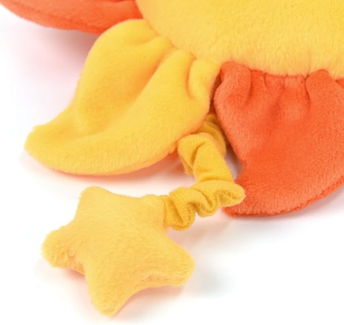 Newborn Baby Musical Toy for Infant 0,3,6,12 Months, Soft Hanging Plush Stroller Toy for 6 to 12 Months Baby with You are My Sunshine Music, Brighten Boy and Girl's Bed,Carseat and Room