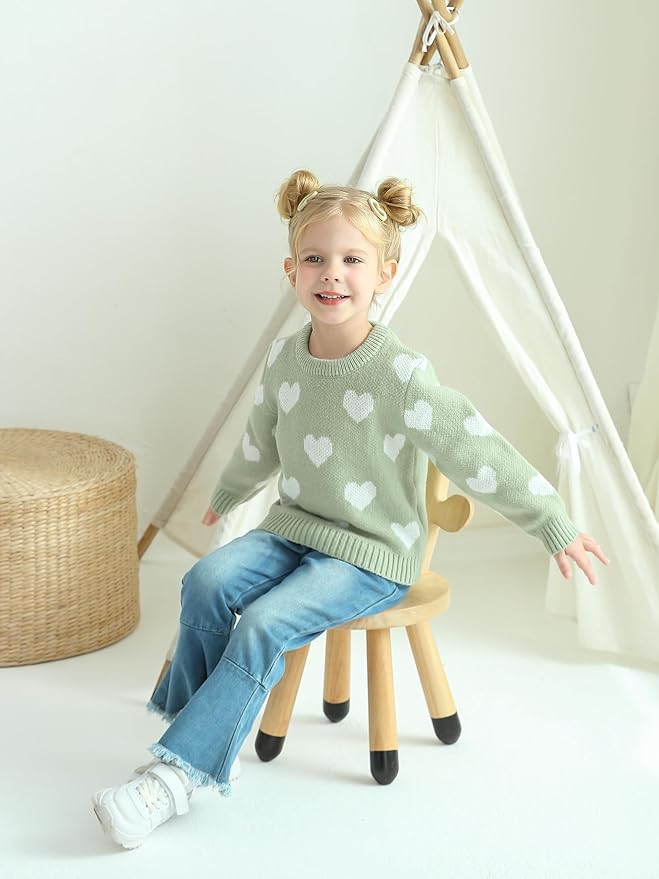 Mioglrie Toddler Girl Clothes Little Girl Denims Outfits Jeans Pants Set Little Baby Toddler Baby Clothes for Girl