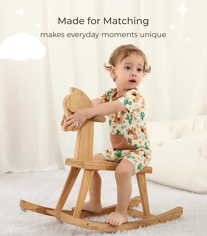 Baby Boy Romper Toddler Boys Short Sleeve Shorts Soft Jumpsuit Outfit Viscose Made from Bamboo